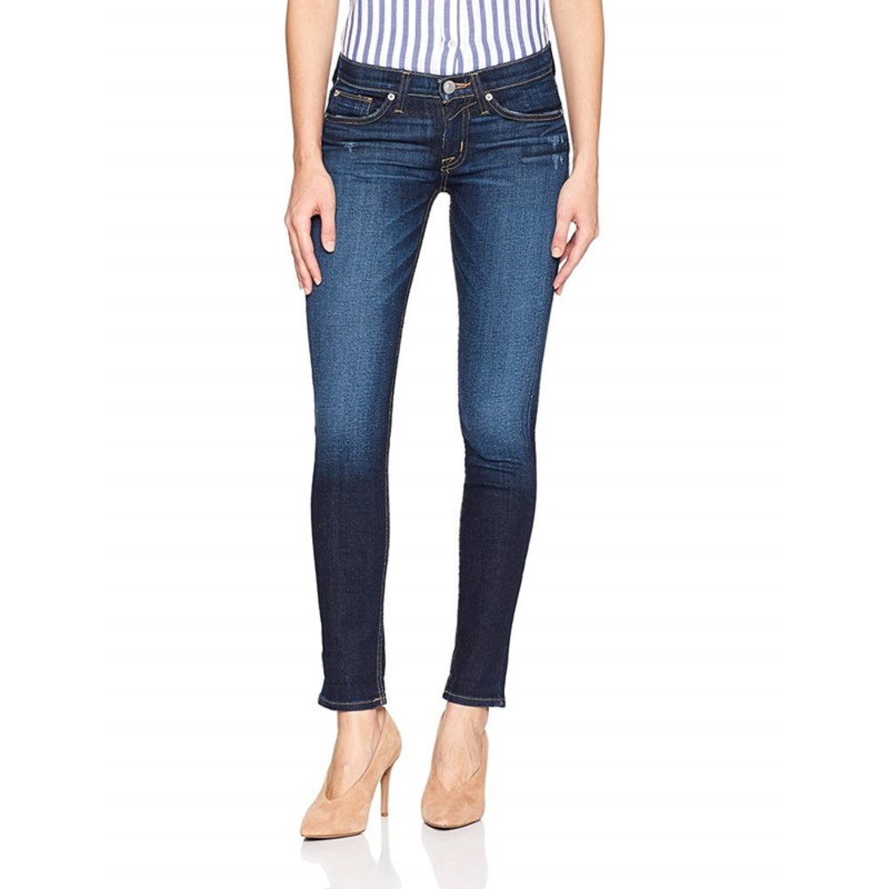 HUDSON - WOMENS TALLY CROP SKINNY SKINNY JEANS